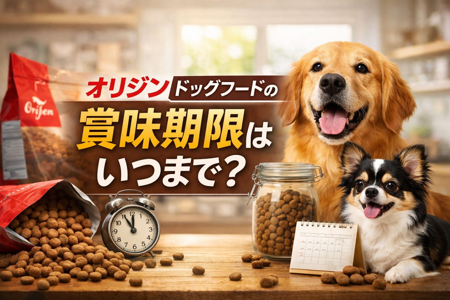 オリジンドッグフードの賞味期限はいつまでなのか徹底調査
