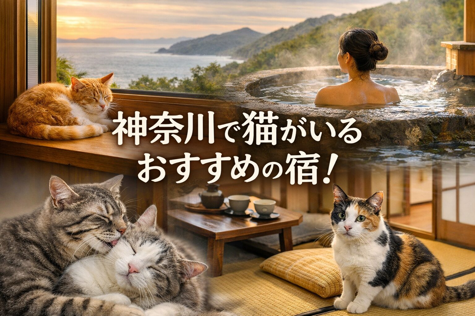 神奈川で猫がいるおすすめの宿