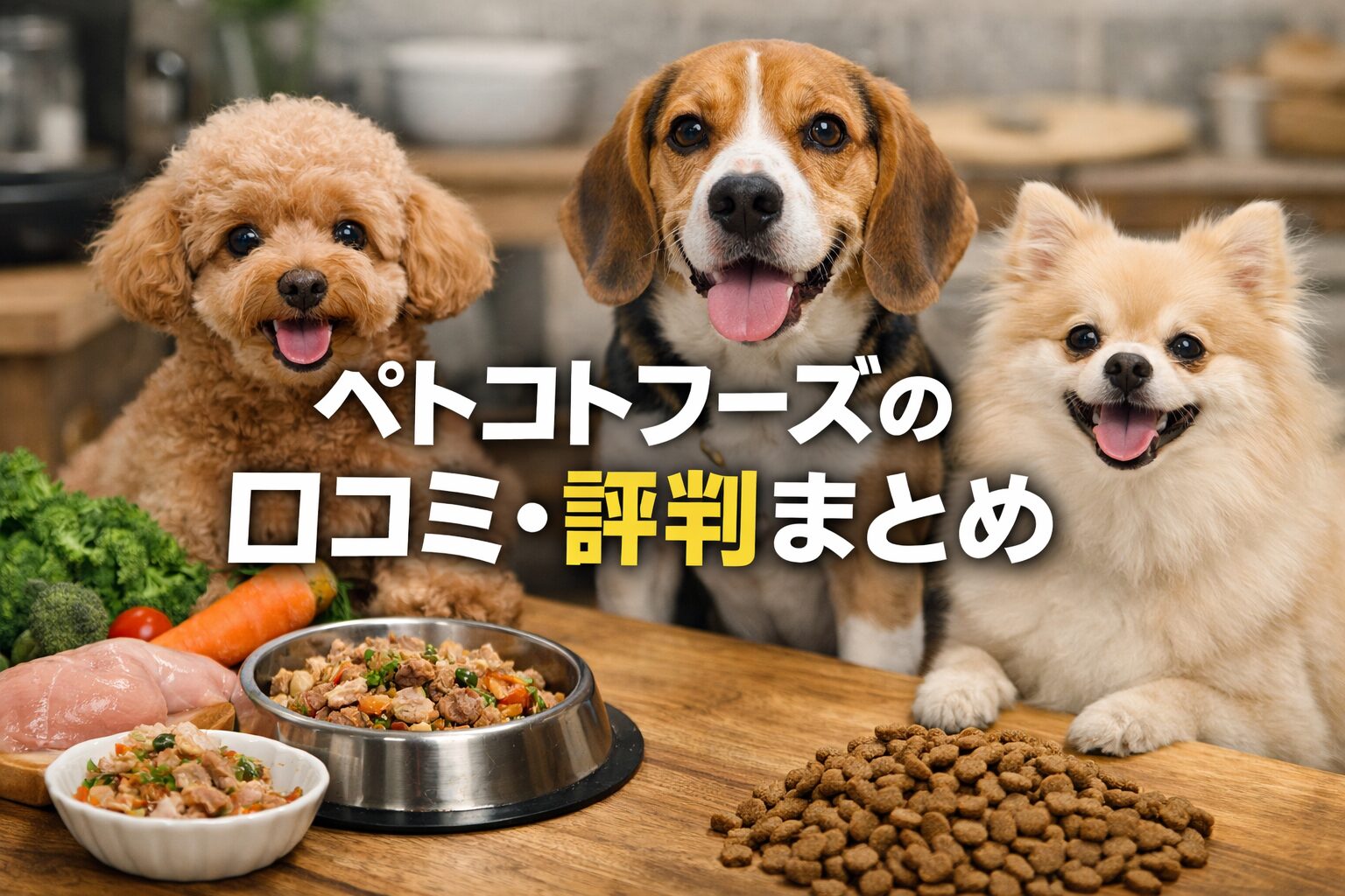 ペトコトフーズの口コミ・評判まとめ