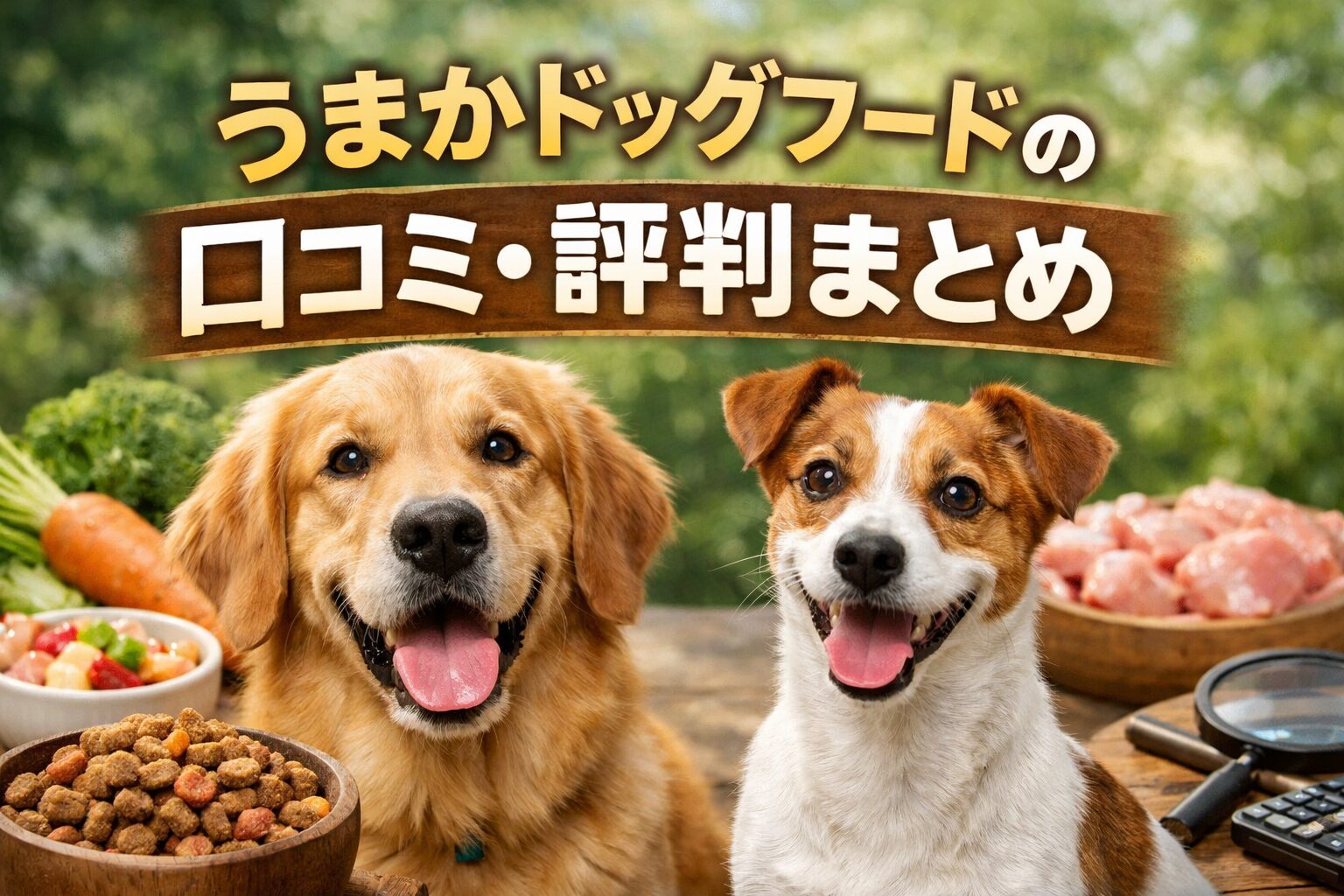うまかドッグフードの口コミ・評判まとめ