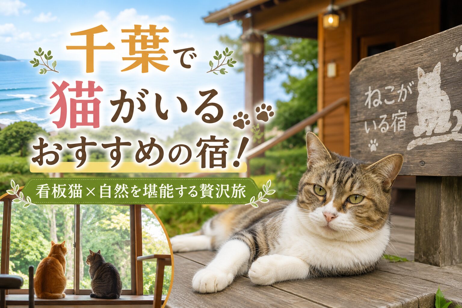 千葉で猫がいるおすすめの宿