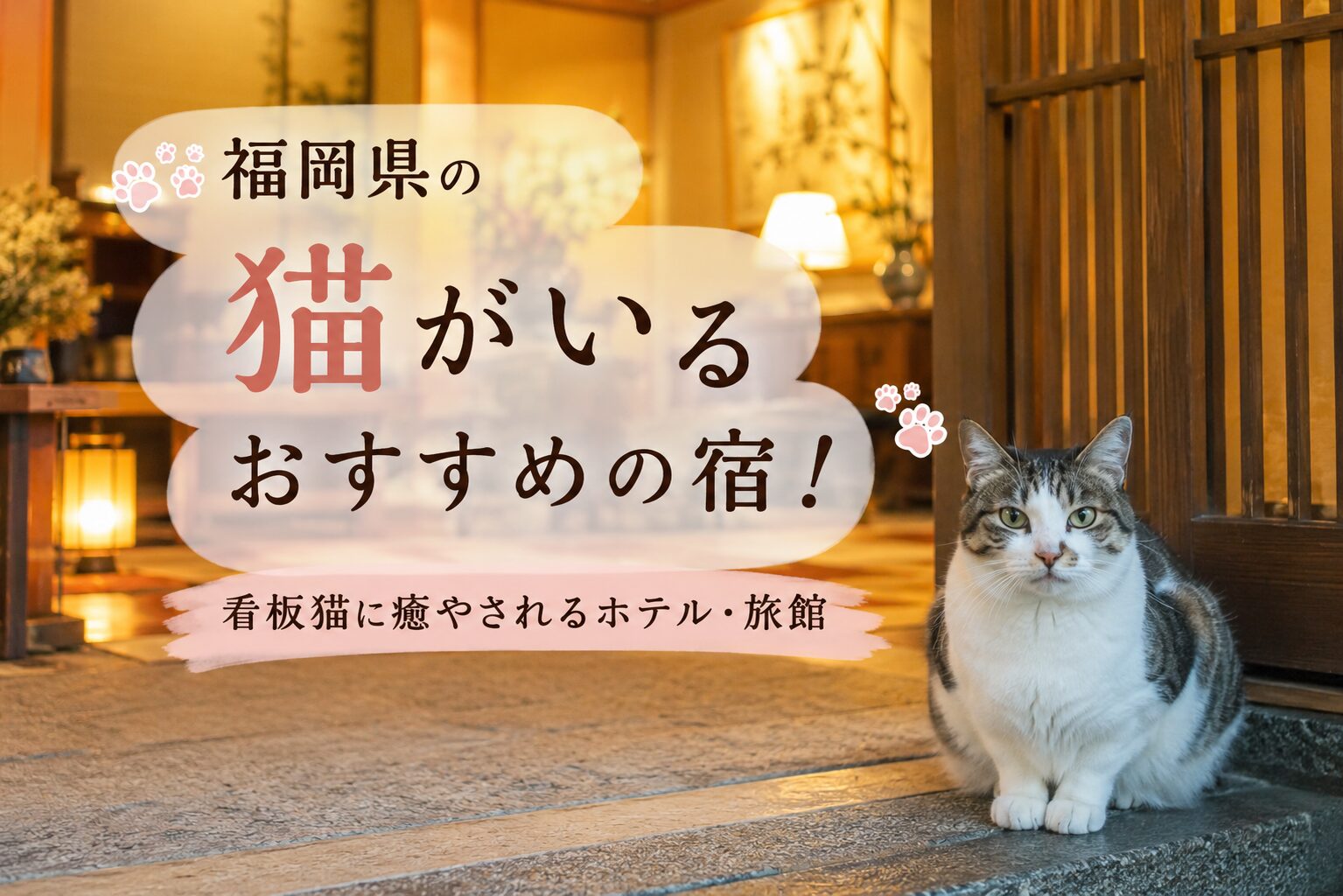 福岡県の猫がいるおすすめの宿