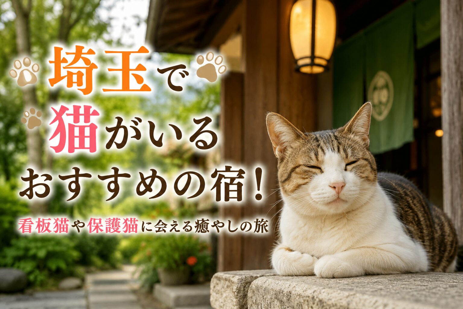 埼玉で猫がいるおすすめの宿