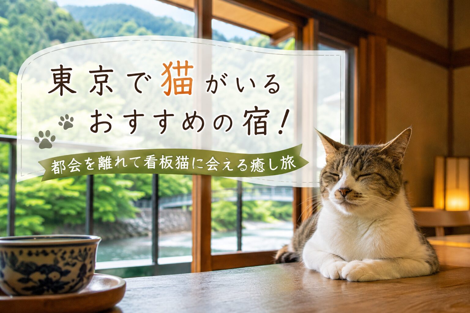 東京で猫がいるおすすめの宿